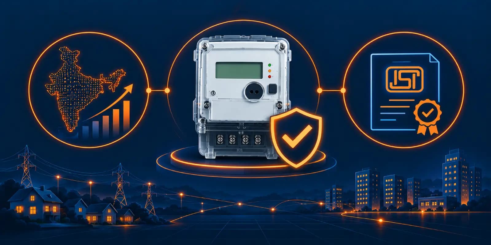 RDSS and IS 16444 smart meter compliance for India's national metering programme